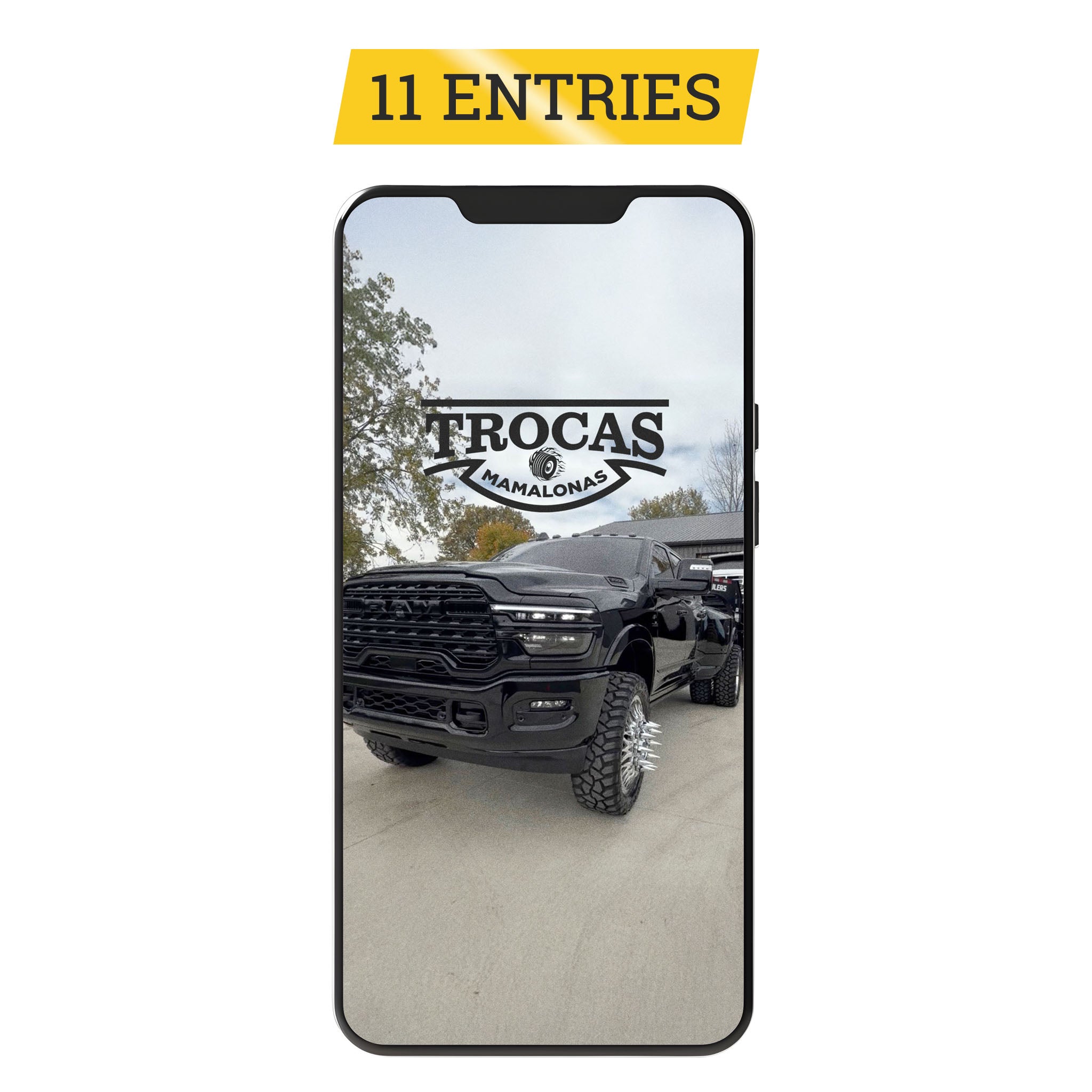 Trocas Mamalonas Digital Ticket - Giveaway - Gold