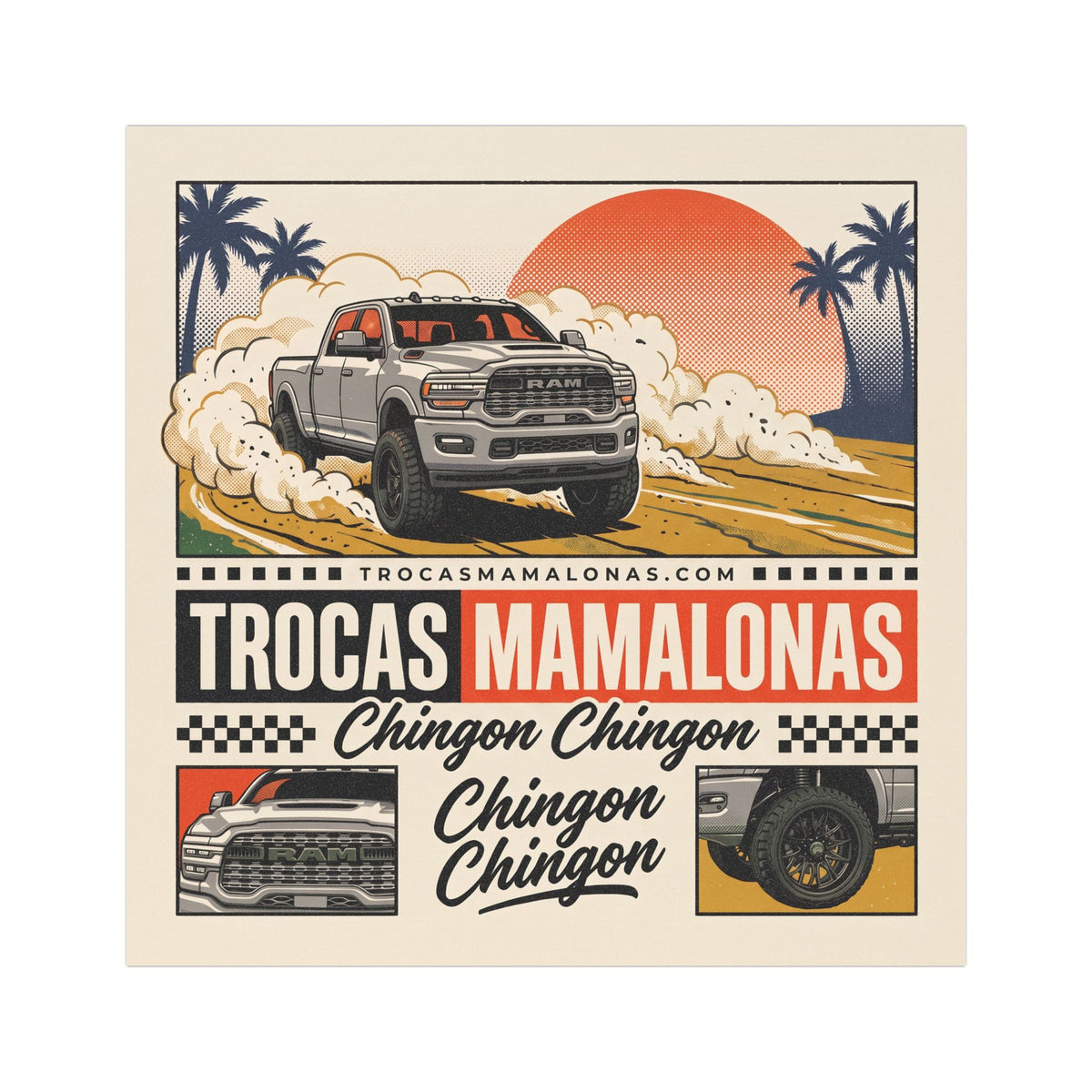 Bumper Magnet TM15 RAM Cream | Entries: 40