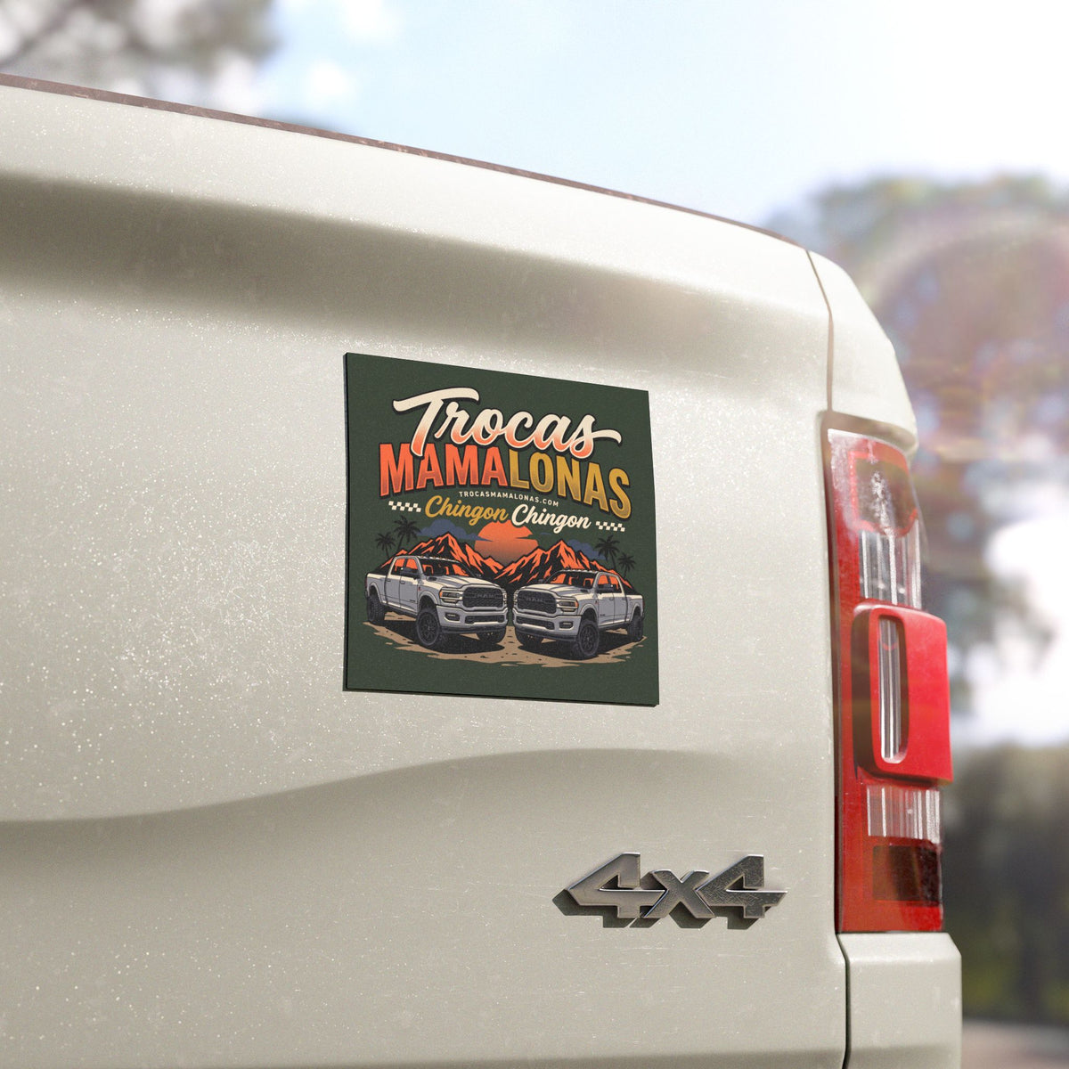Bumper Magnet TM15 RAM Green | Entries: 40