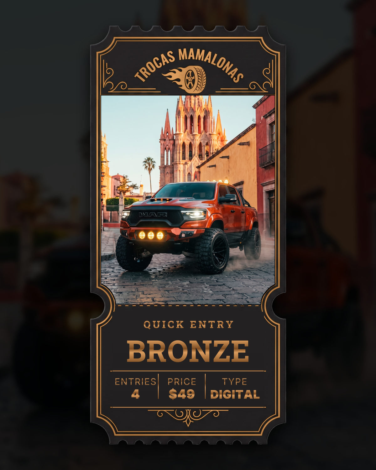 Quick Entry Bronze | Entries: 4