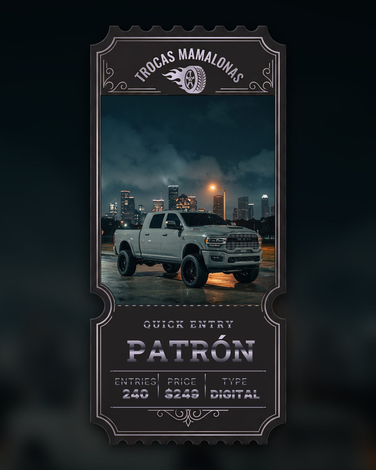Quick Entry Patrón | Entries: 240