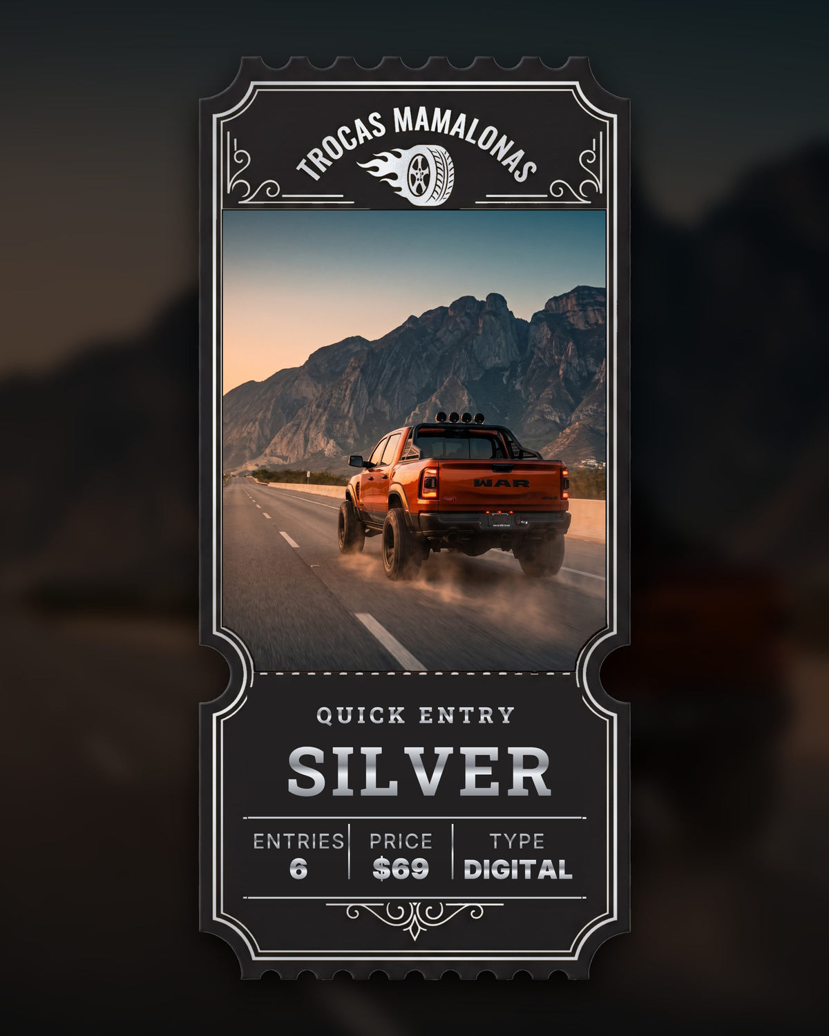Quick Entry Silver | Entries: 6