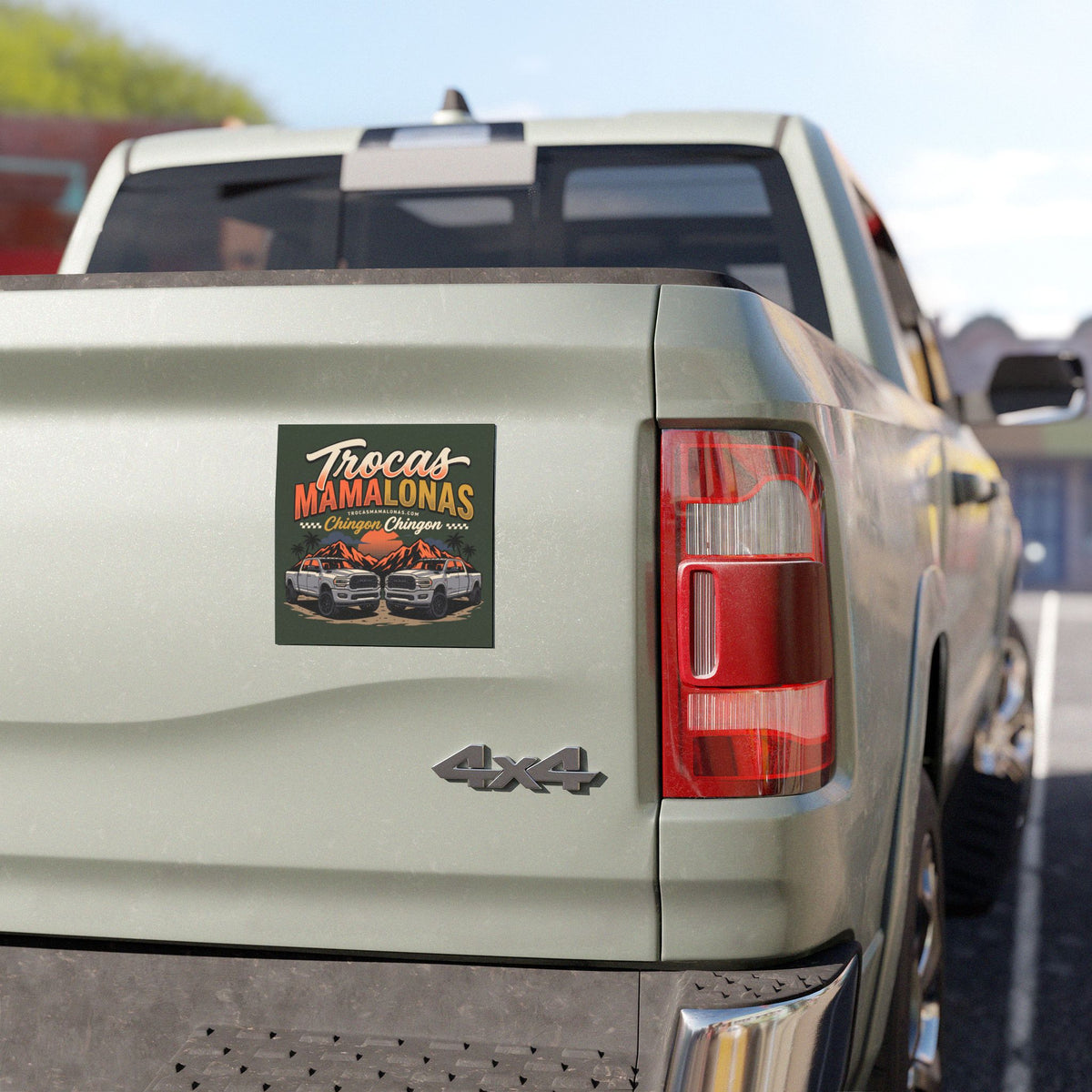 Bumper Magnet TM15 RAM Green | Entries: 40