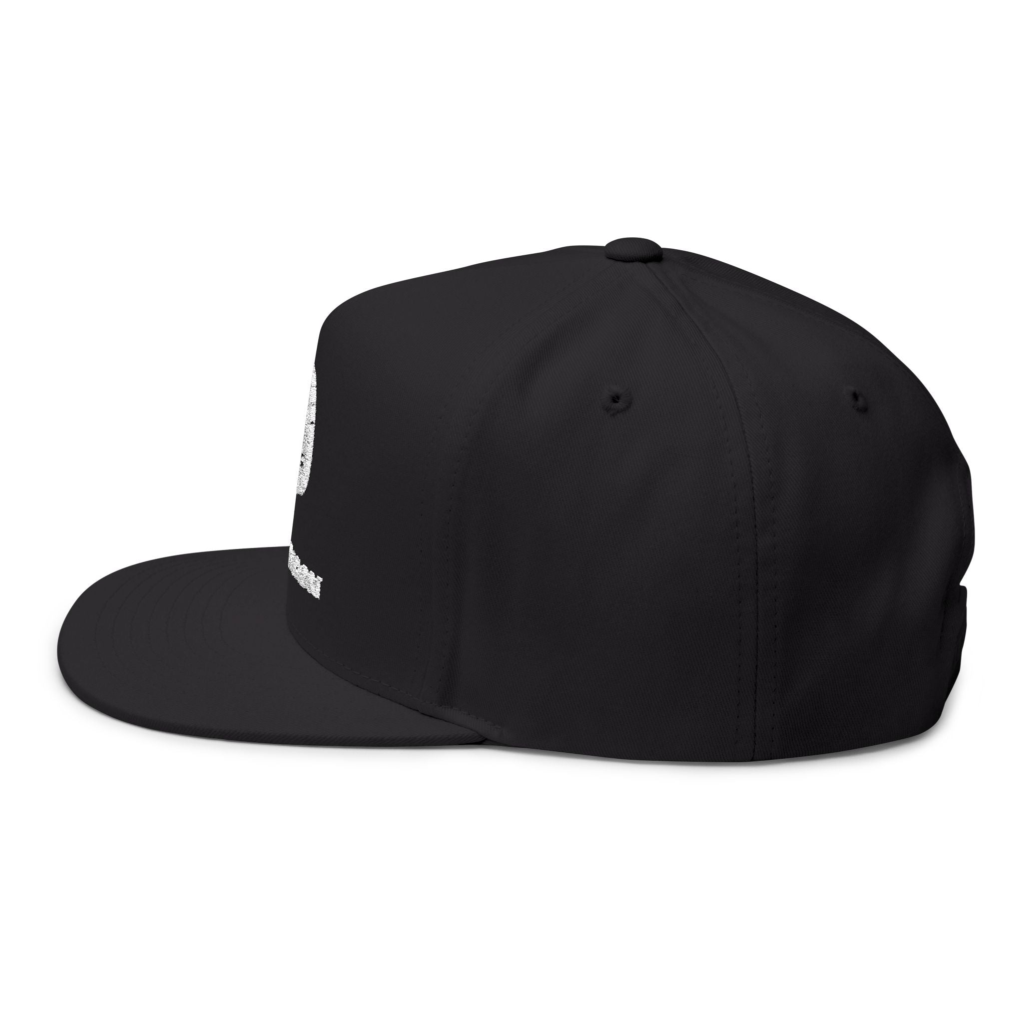 [4 ENTRIES] El Chingon Embroidered Flat Bill Cap Black