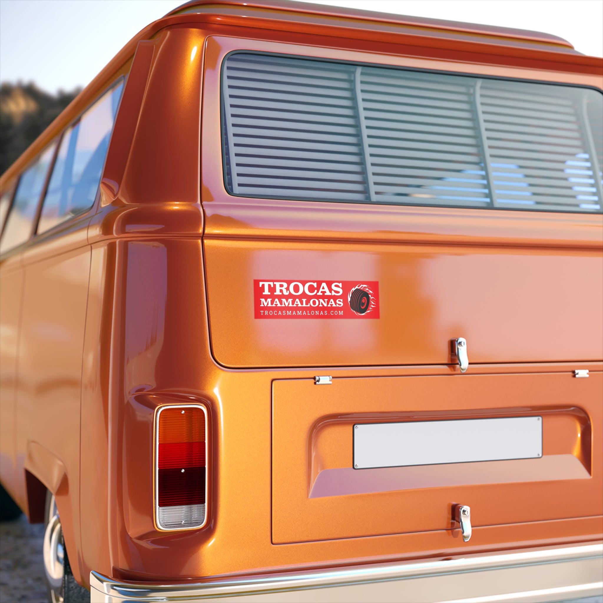[2 ENTRIES] Trocas Mamalonas Bumper Sticker Red