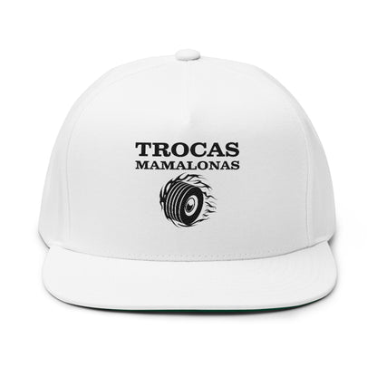 [4 ENTRIES] Trocas Mamalonas Embroidered Flat Bill Cap
