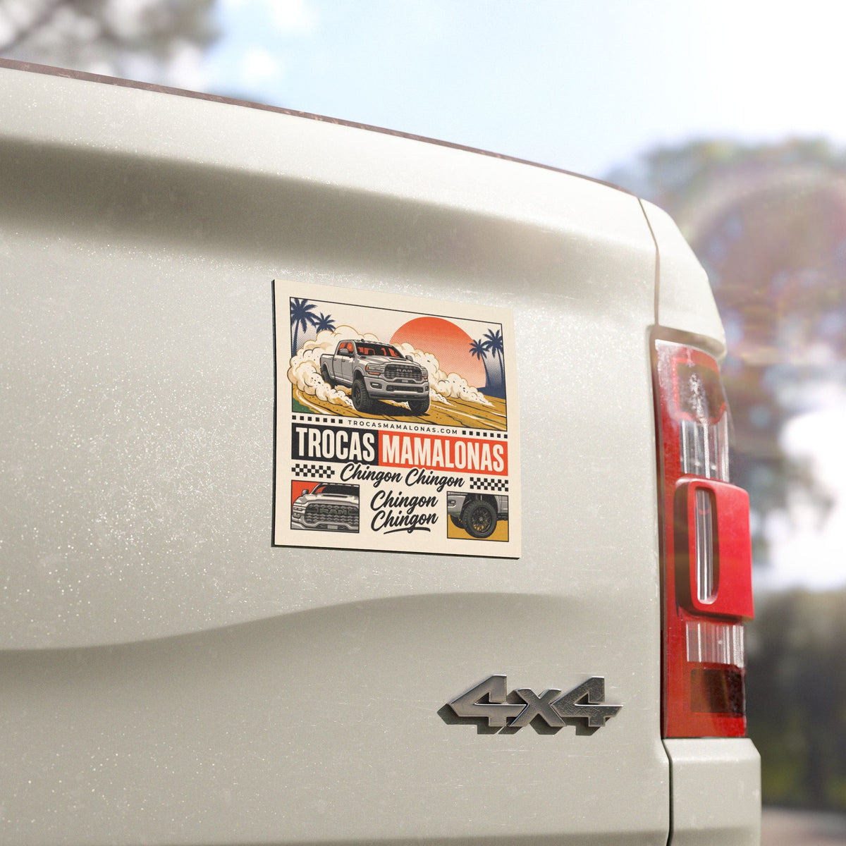 Bumper Magnet TM15 RAM Cream | Entries: 40