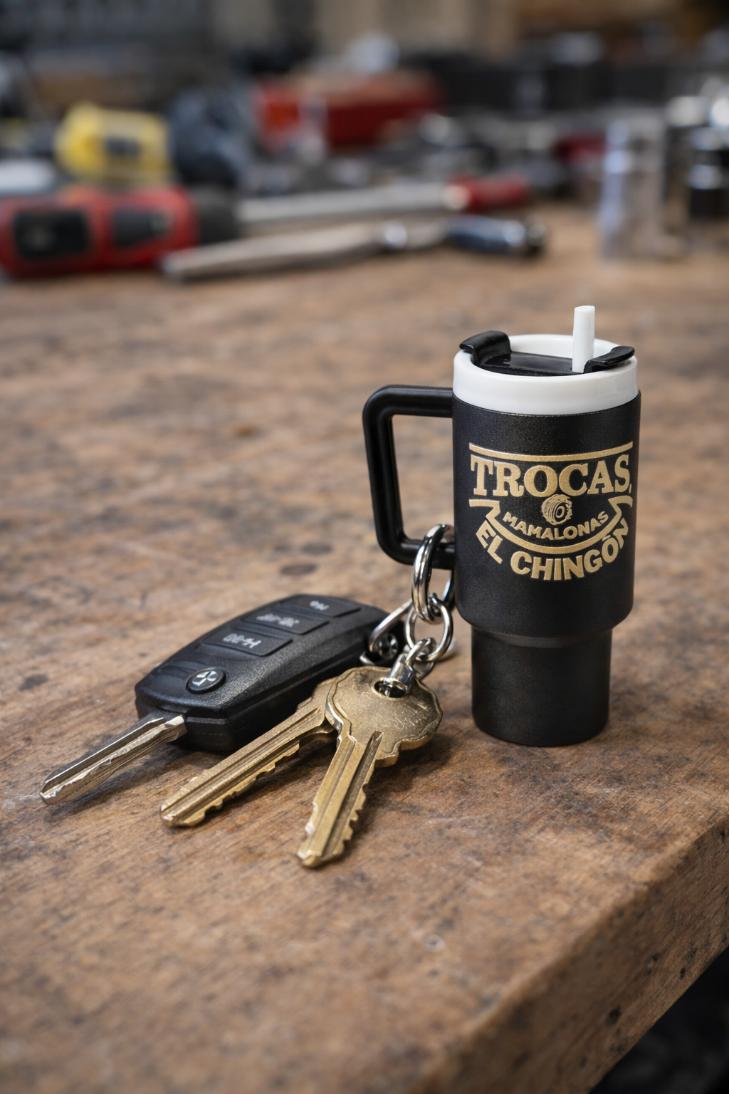 TM El Chingon Key Chain Mug [2 Entries]