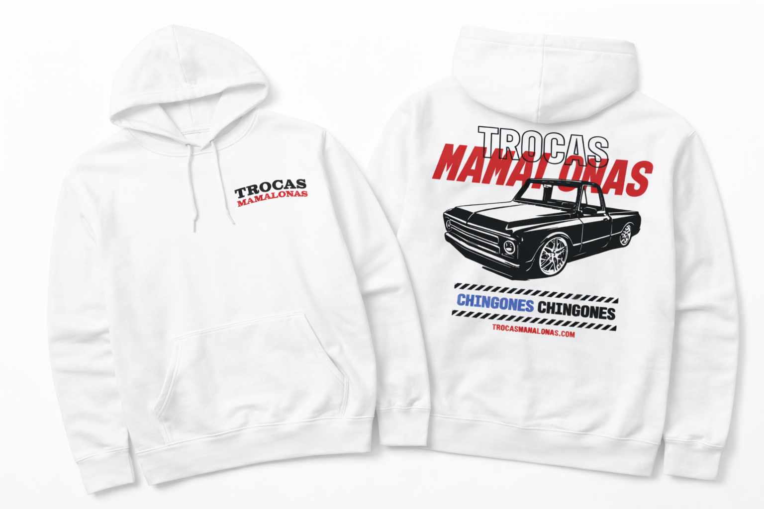TM Chevy Red WH Blue Hoodie [5 Entries]