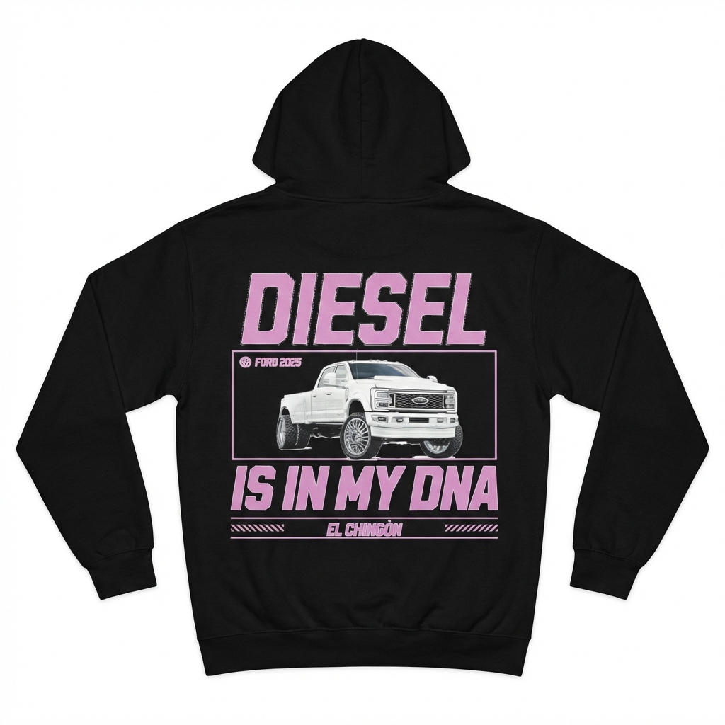 [8 ENTRIES] TM “El Chingon” Hoodie Pink on Black